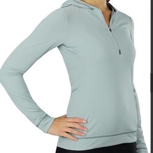 Alo Yoga Women's Half Zip Long Sleeve Hoodie